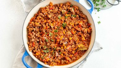 لیست 23 غذای خوشمزه و ساده با گوشت چرخ کرده