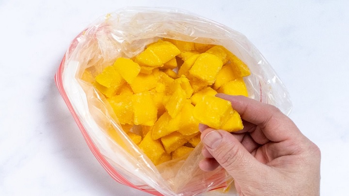 روش صحیح فریز کردن انبه روش صحیح فریز کردن انبه