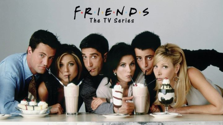 1) دوستان (Friends) بهترین سریال برای دیالوگ‌های آرام