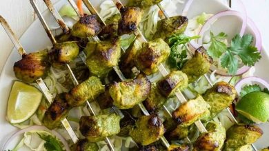 طرز تهیه جوجه کباب سبز به روش خانگی؛ با چاشنی سبزیجات