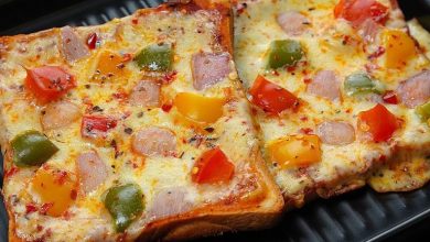 روش تهیه پیتزا خانگی بدون فر در 5 دقیقه