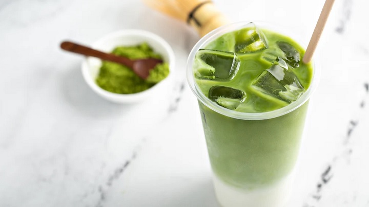 کافئین چای ماچا