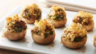 طرز تهیه دلمه قارچ با مرغ؛ غذایی خاص و خوشمزه