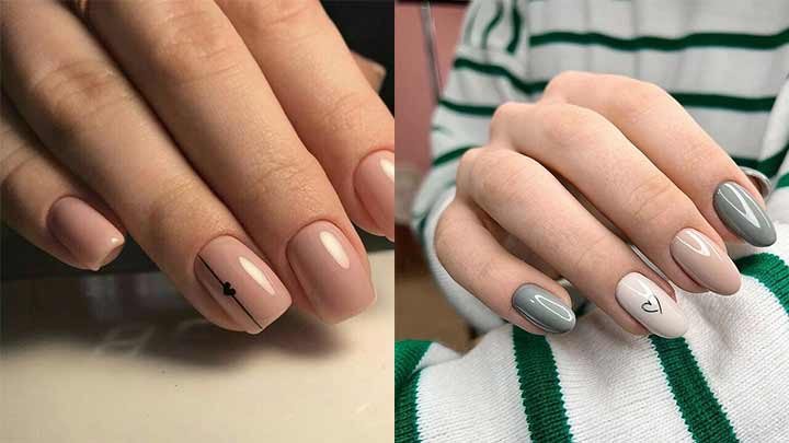 دیزاین ناخن مینیمال برای سر کار دیزاین ناخن مینیمال برای سر کار