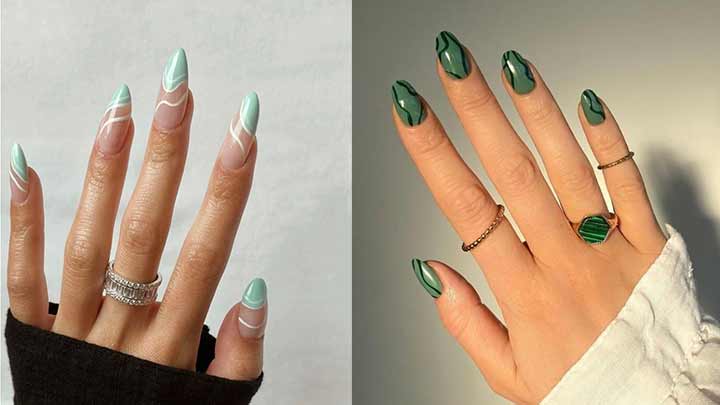 دیزاین ناخن ترند با دیسکو ژل