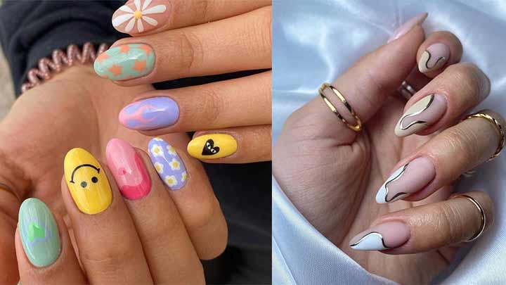 دیزاین ناخن فانتزی