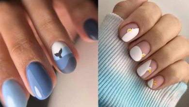 ایده طراحی ناخن خلاقانه و شیک