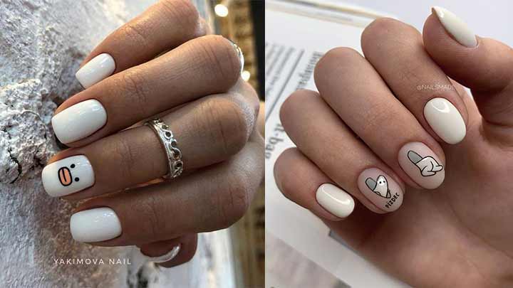 طرح ناخن مینیمال جذاب و با کلاس طرح ناخن مینیمال جذاب و با کلاس