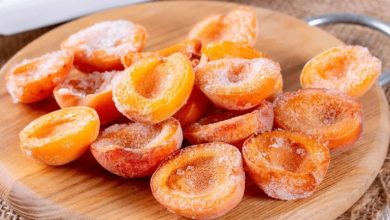 بهترین روش فریز کردن زردآلوها