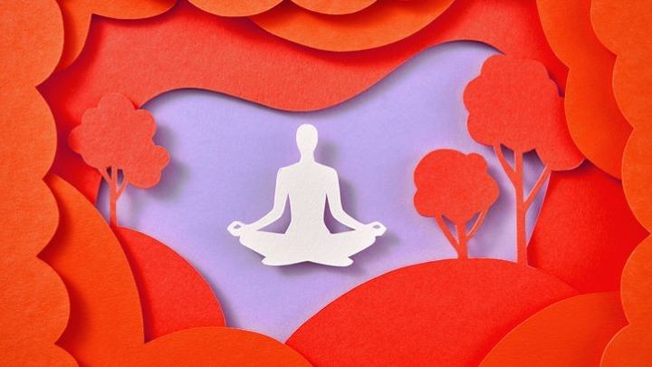 3) یک صحنه آرام را تجسم کنید 3) یک صحنه آرام را تجسم کنید