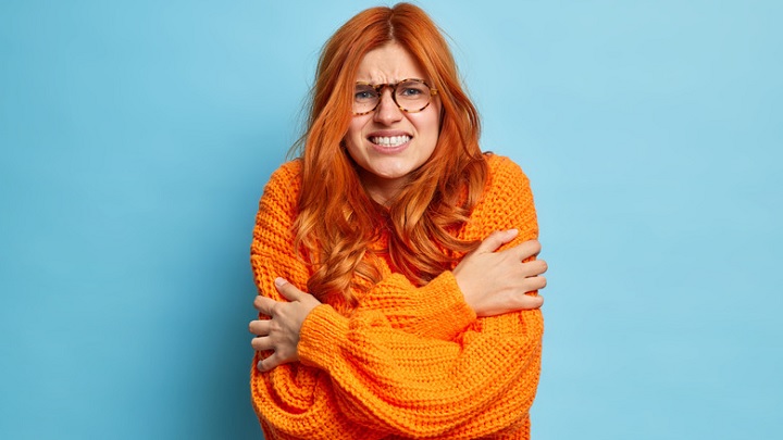 احساس سرمای شدید احساس سرمای شدید