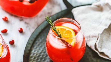 خوشرنگ شدن شربت آلبالو