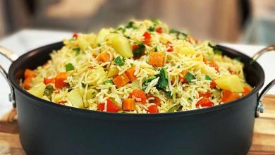 طرز تهیه قاطی پلو خوشمزه و مجلسی؛ به روش رستورانی