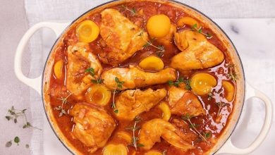 طرز تهیه خورش زردآلو با مرغ؛ ملس و مجلسی