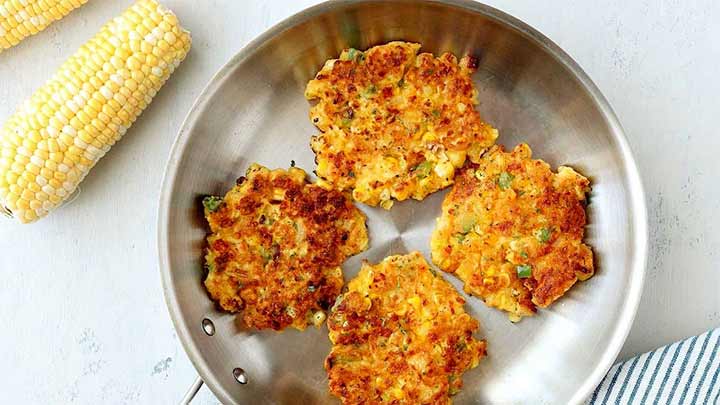 مراحل تهیه کوکو ذرت (فریتر ذرت) مراحل تهیه کوکو ذرت (فریتر ذرت)