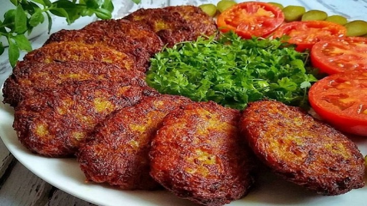 کتلت گوشت چرخ کرده