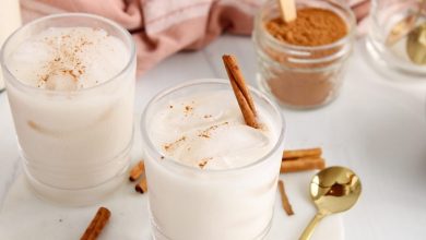 طرز تهیه شیر تخمه خربزه با دارچین