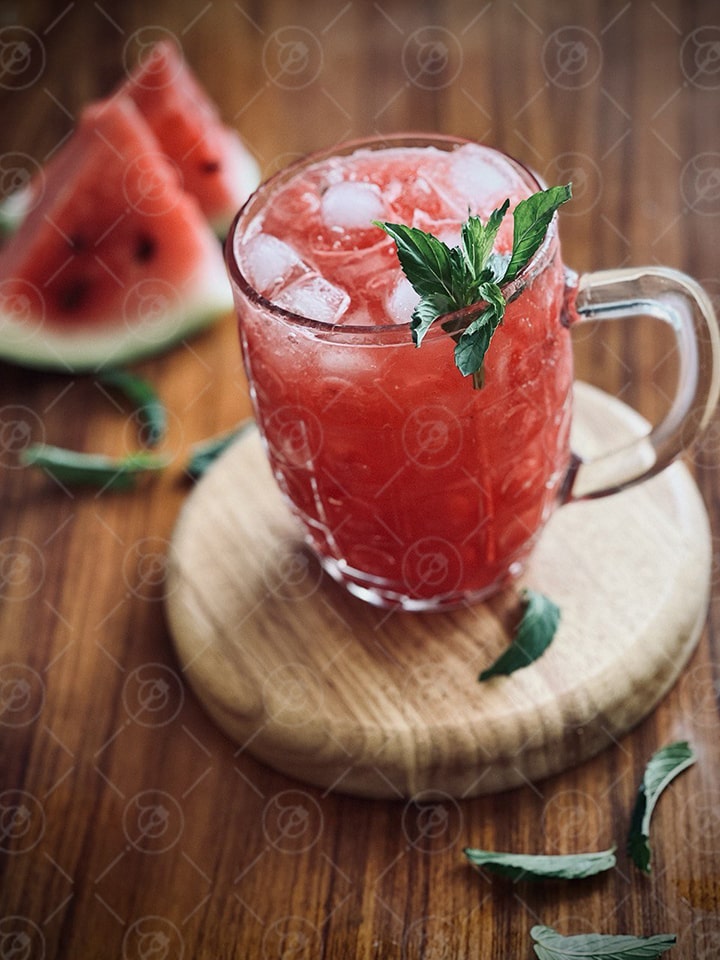 اسموتی هندوانه خانگی با طعمی فوق العاده