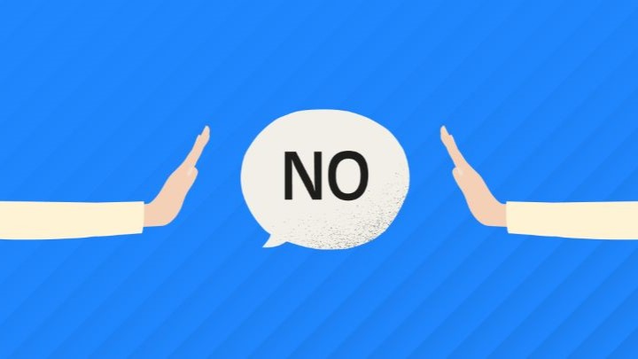 12 عبارت برای رد کردن درخواست (نه گفتن)
