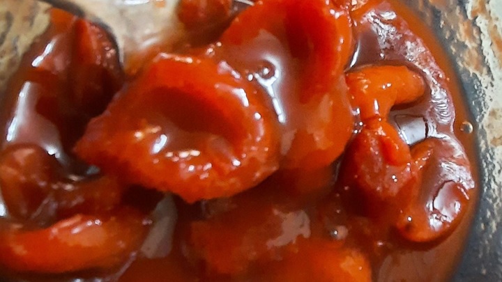 مراحل طرز تهیه ترشک زردآلو