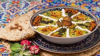 طرز تهیه آش شله قلمکار نذری برای 100 نفر