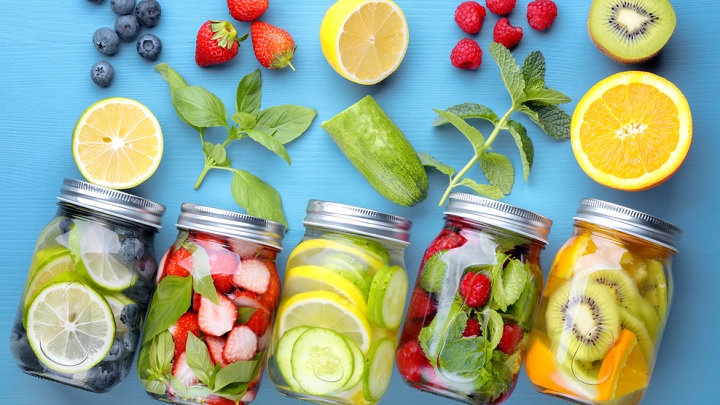 فواید استفاده از آب دتاکس