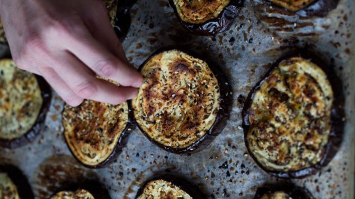 مراحل تهیه کوپ بادمجان