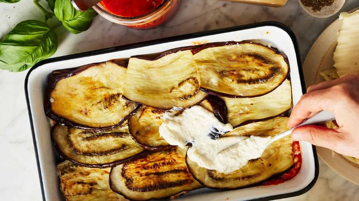 رسپی لازانیای خوشمزه برای شام با بادمجان رسپی لازانیای خوشمزه برای شام با بادمجان