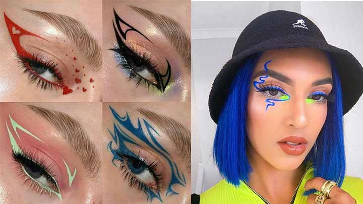 مدل خط چشم گرافیکی