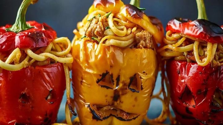 رسپی دلمه ماکارونی به روش خانگی رسپی دلمه ماکارونی به روش خانگی