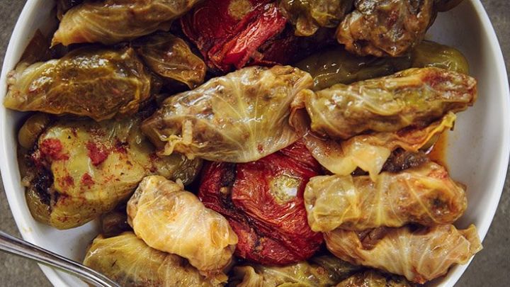 مراحل تهیه دلمه کباب در قابلمه