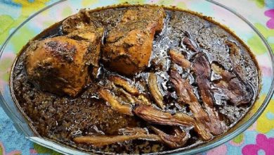 با خورش سبزی فسنجان برای ناهار امروز به شمال سفر کن!