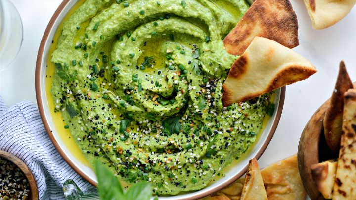 مراحل پخت حمص نخود سبز