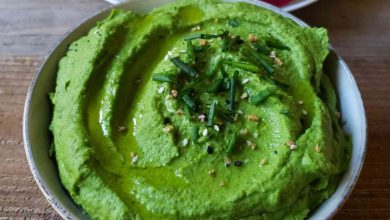 طرز تهیه حمص نخود سبز؛ طعمی تازه و بهاری