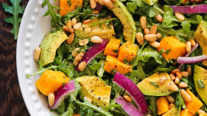 رسپی یک سالاد خوشمزه با انبه