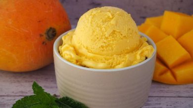 طرز تهیه بستنی انبه خانگی؛ با مخلوط کن و بدون آن