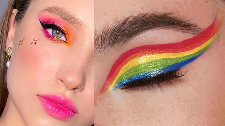 انواع خط چشم میوز چند رنگ