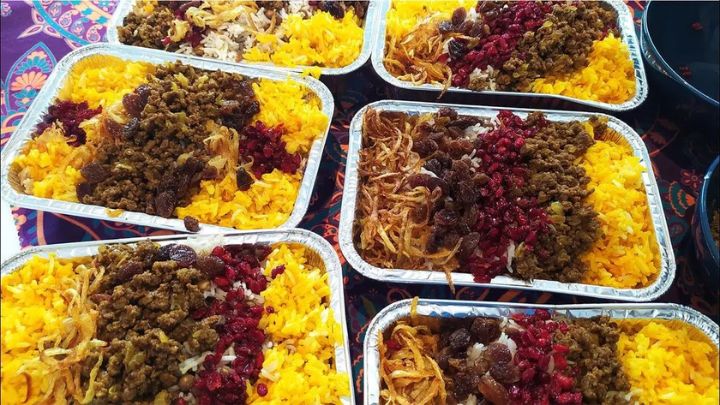 رسپی کشمش پلو خانگی به عنوان نذری رسپی کشمش پلو خانگی به عنوان نذری