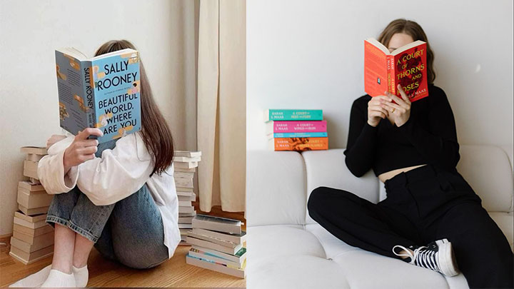 عکس با کتاب در محیطی دنج عکس با کتاب در محیطی دنج