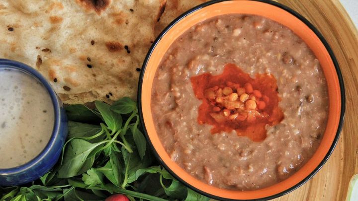 مراحل تهیه شله مشهدی نذری برای 100 نفر مراحل تهیه شله مشهدی نذری برای 100 نفر