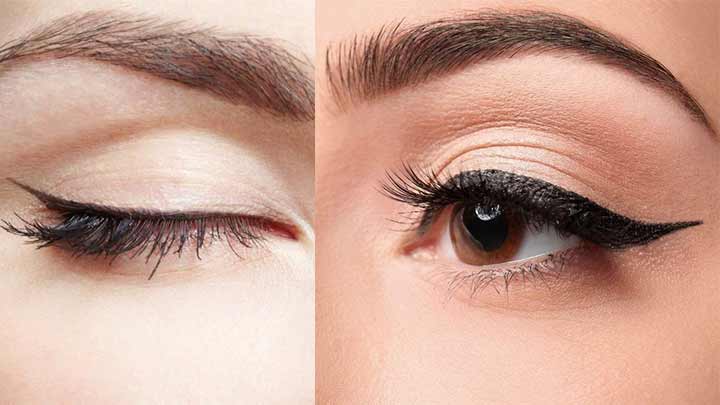 خط چشم ساده