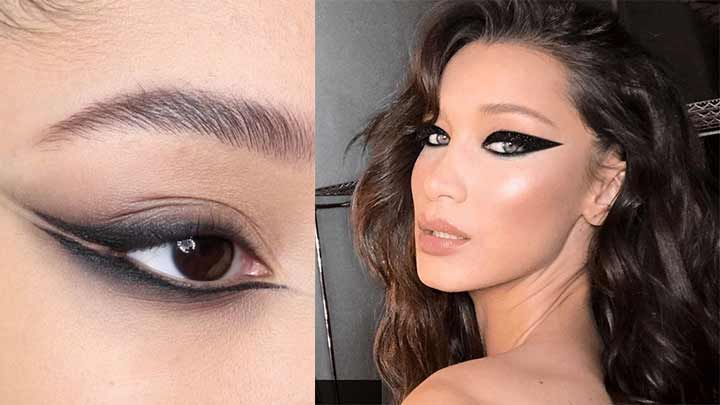 سبک قاب دودی برای خط چشم