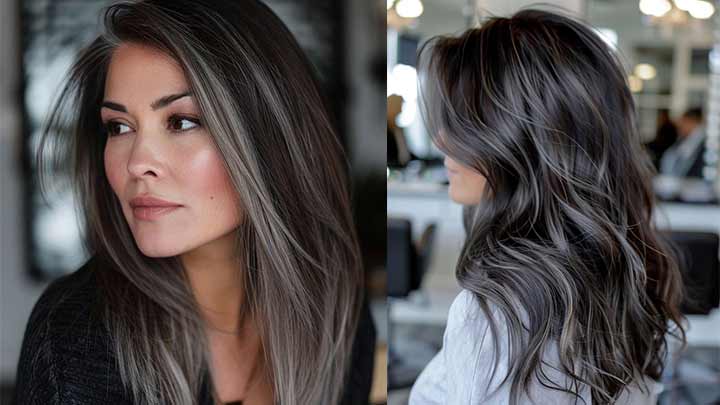 رنگ موی اسپرسو دودی دخترانه رنگ موی اسپرسو دودی دخترانه