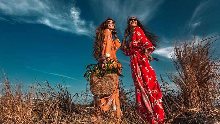 استایل بوهو دخترانه شیک و با کلاس استایل بوهو دخترانه شیک و با کلاس