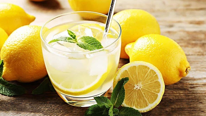 شربت لیمو برای جلوگیری از گرمازدگی
