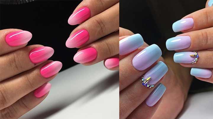 ایده ناخن آمبره جدید 2024 ایده ناخن آمبره جدید 2024