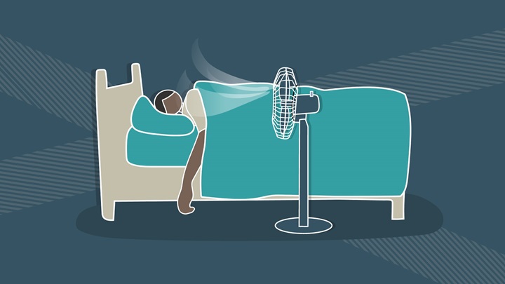 این افراد جلوی باد پنکه و کولر نخوابند! این افراد جلوی باد پنکه و کولر نخوابند!