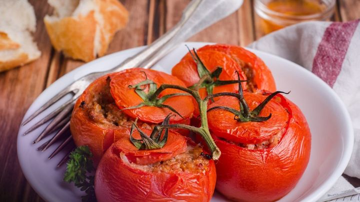 رسپی دلمه گوجه خوشمزه با ژامبون