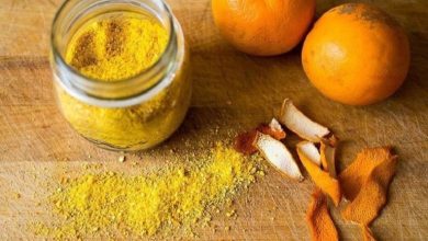 معجزه پودر پوست لیمو و پرتقال برای روشن شدن پوست!