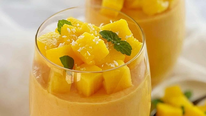 طرز تهیه موس انبه طرز تهیه موس انبه